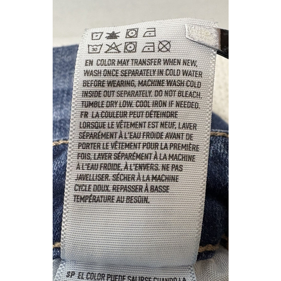 American Eagle Ne(x)t Level Women's HiRise Jegging Skinny Jeans Size 0 button up - Picture 8 of 9